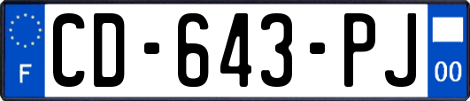 CD-643-PJ