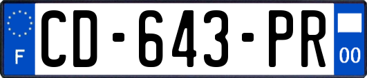 CD-643-PR