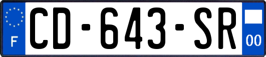 CD-643-SR