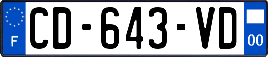 CD-643-VD
