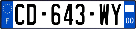 CD-643-WY