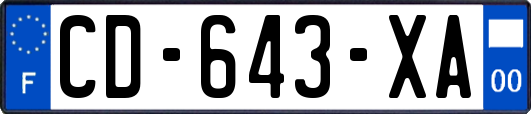 CD-643-XA