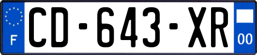 CD-643-XR