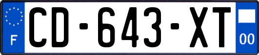 CD-643-XT