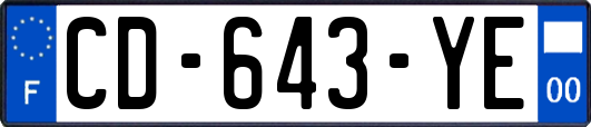 CD-643-YE