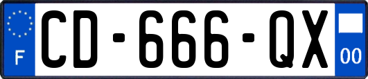 CD-666-QX