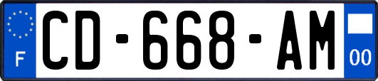 CD-668-AM