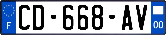 CD-668-AV