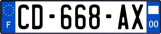 CD-668-AX