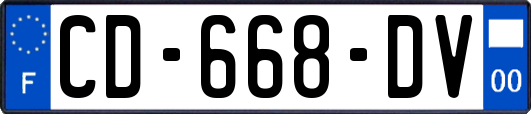 CD-668-DV