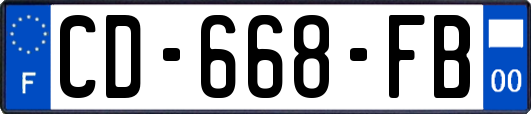 CD-668-FB