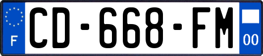 CD-668-FM