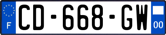 CD-668-GW