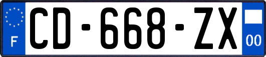 CD-668-ZX