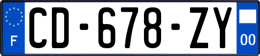 CD-678-ZY