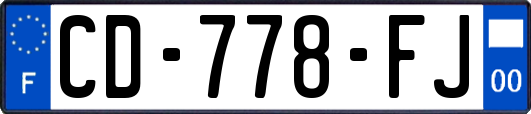 CD-778-FJ