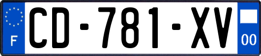 CD-781-XV