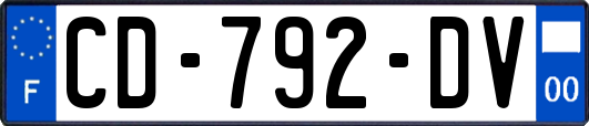 CD-792-DV