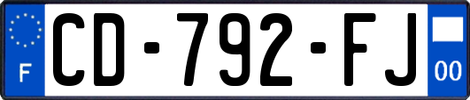 CD-792-FJ