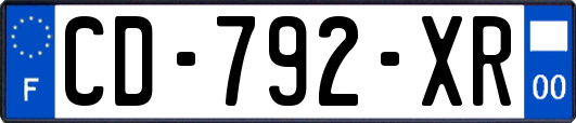 CD-792-XR