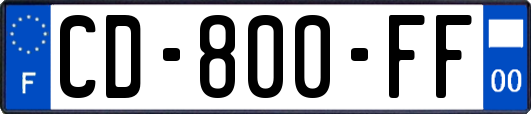 CD-800-FF