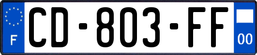 CD-803-FF