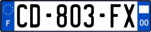 CD-803-FX