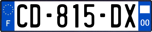 CD-815-DX