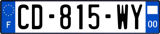 CD-815-WY