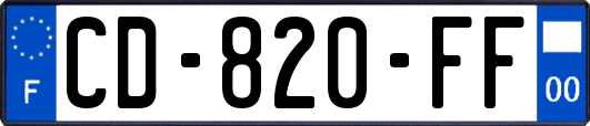 CD-820-FF