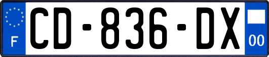 CD-836-DX