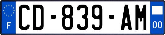 CD-839-AM