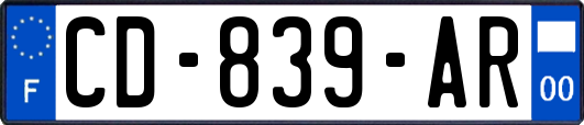 CD-839-AR