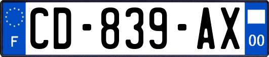 CD-839-AX
