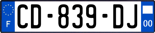 CD-839-DJ