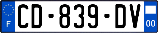 CD-839-DV