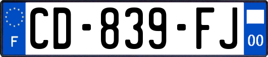 CD-839-FJ
