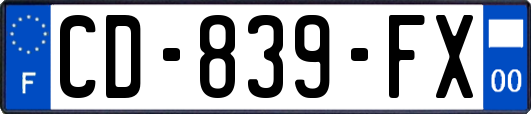 CD-839-FX