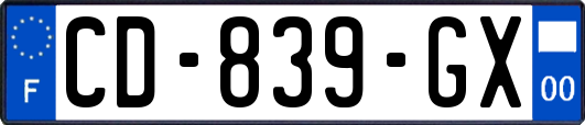 CD-839-GX