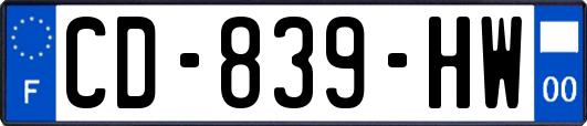 CD-839-HW