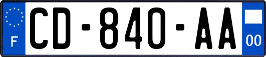 CD-840-AA