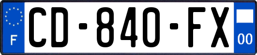 CD-840-FX
