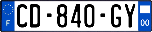 CD-840-GY
