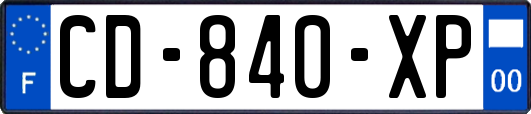 CD-840-XP