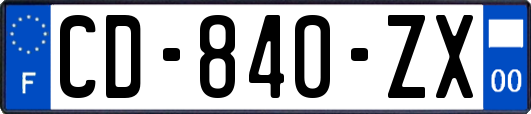 CD-840-ZX