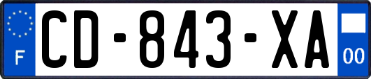 CD-843-XA