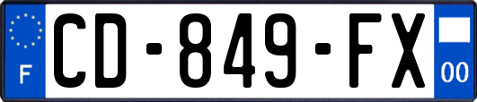 CD-849-FX