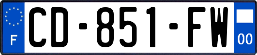 CD-851-FW