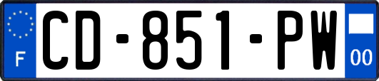 CD-851-PW