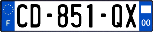CD-851-QX